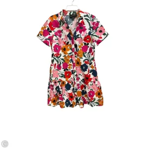 Dress Casual Short By Donna Morgan In Floral Print, Size: 8
