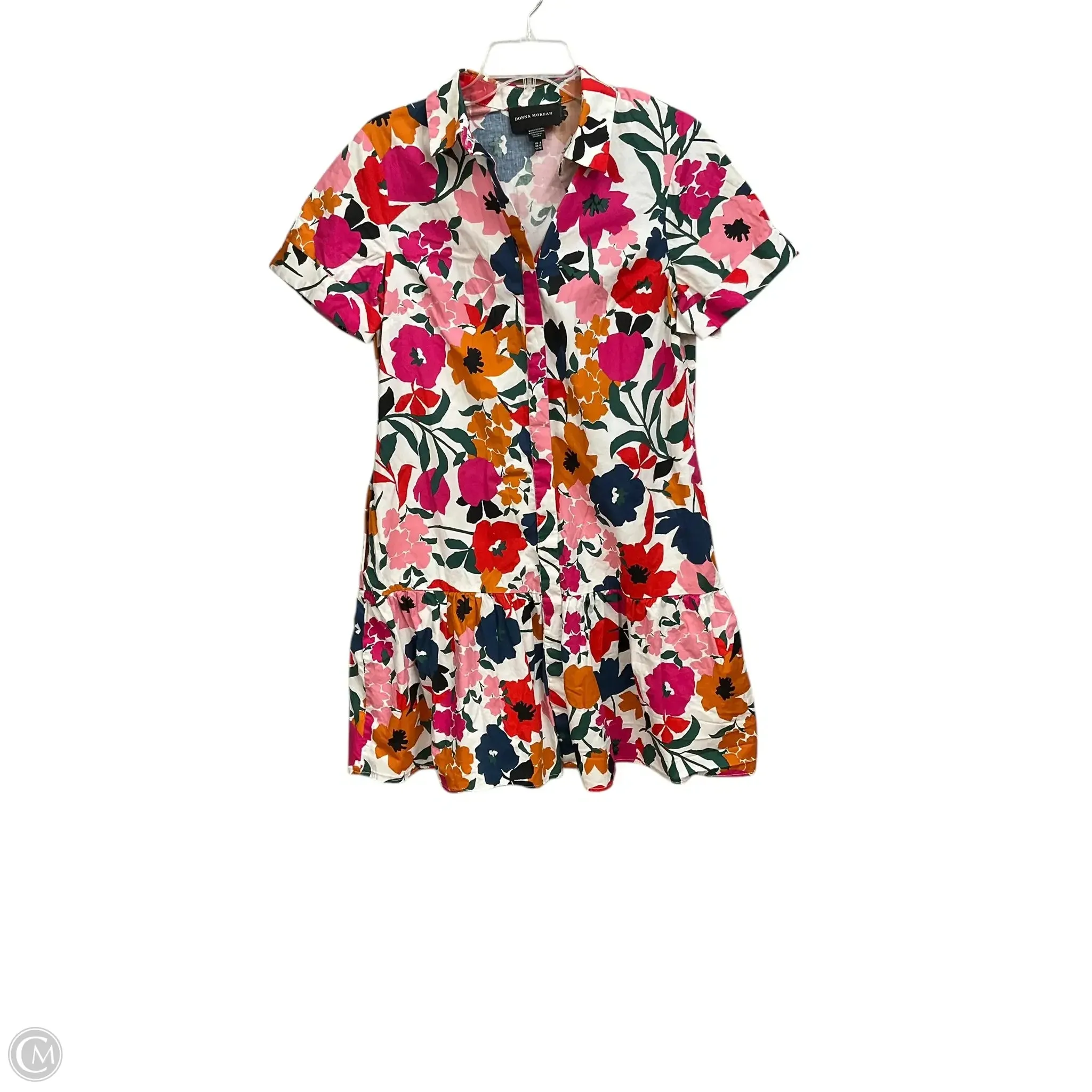 Dress Casual Short By Donna Morgan In Floral Print, Size: 8