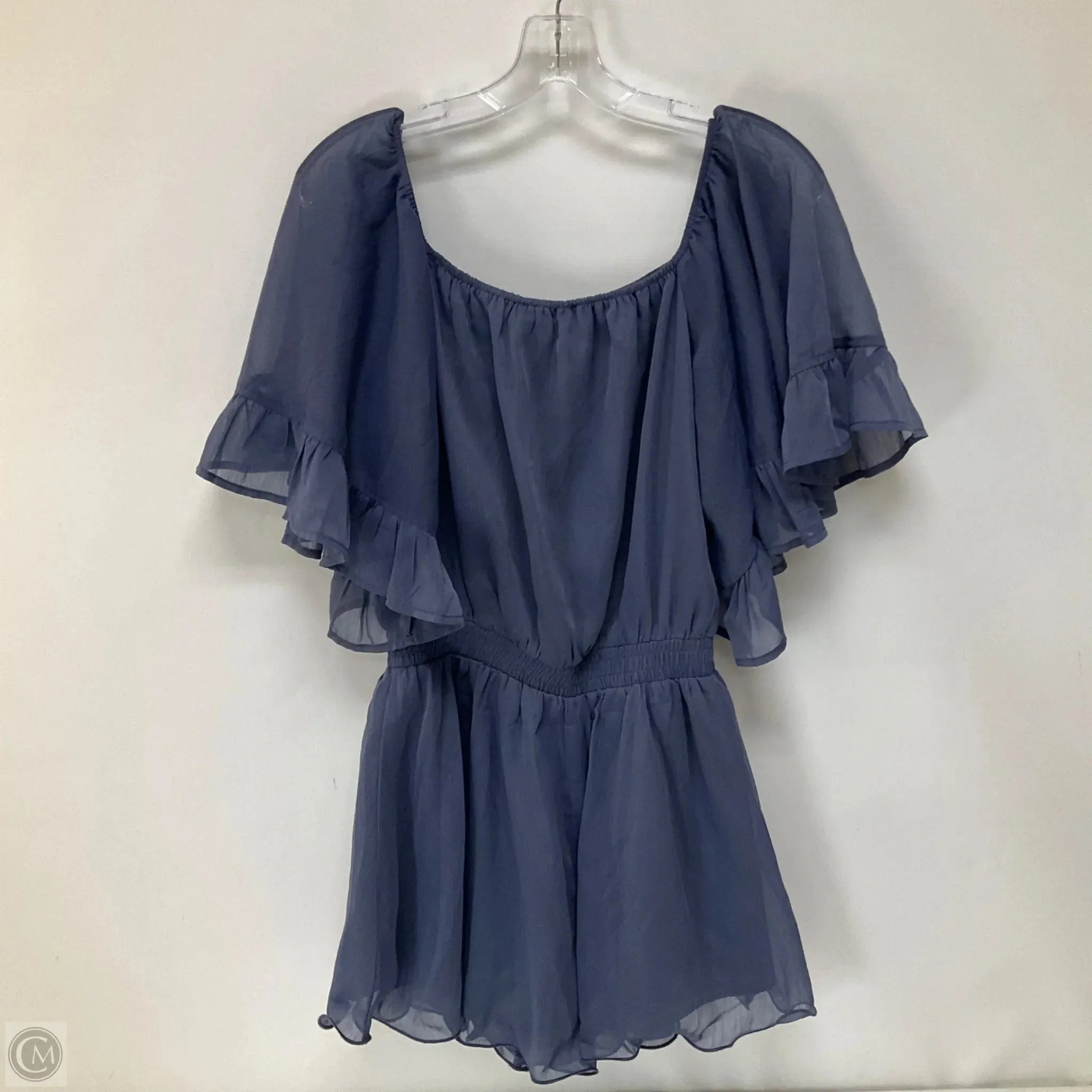 Dress Casual Short By Endless Rose In Blue, Size: S