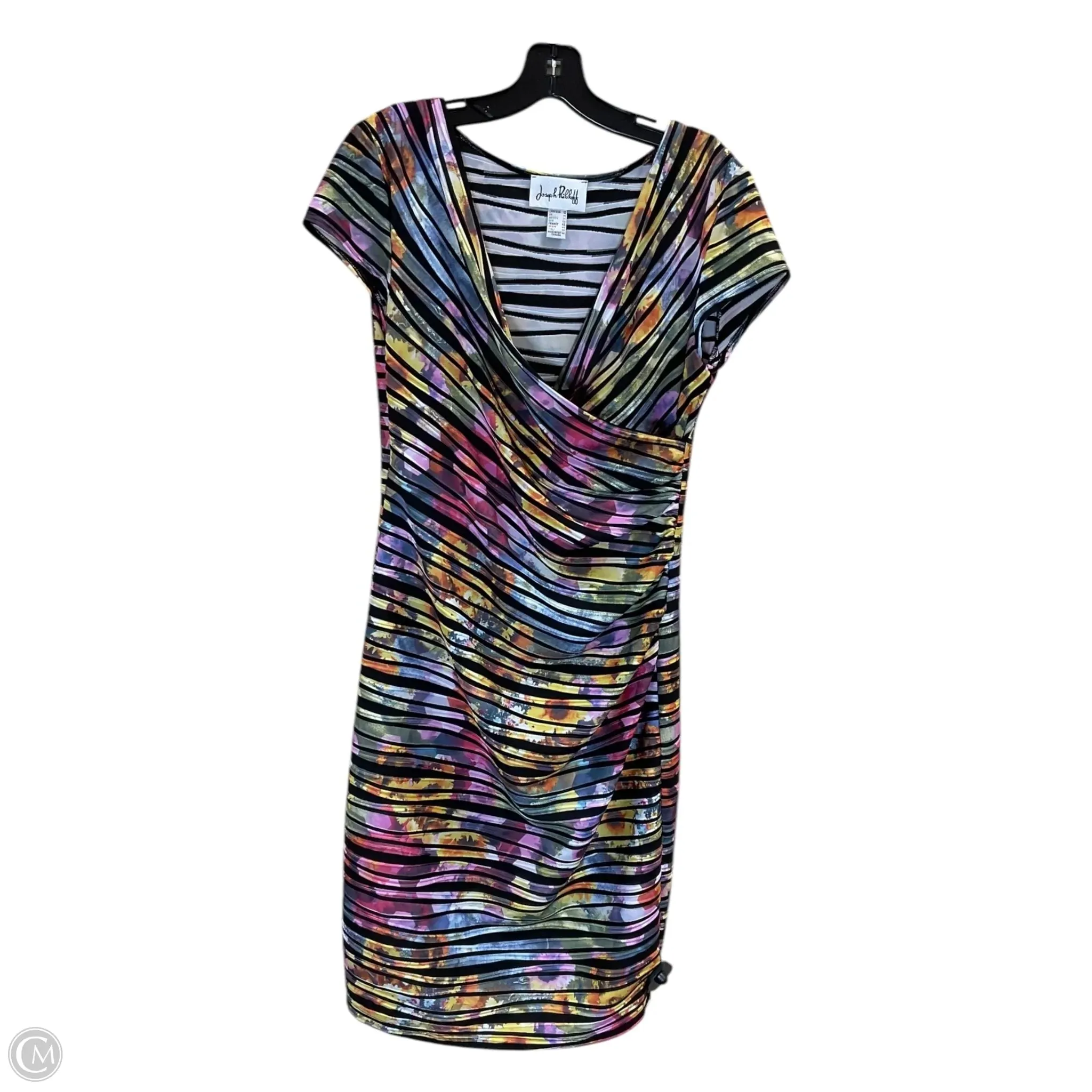 Dress Casual Short By Joseph Ribkoff In Multi-colored, Size: L
