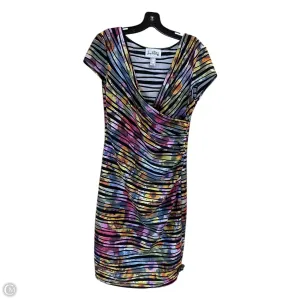 Dress Casual Short By Joseph Ribkoff In Multi-colored, Size: L
