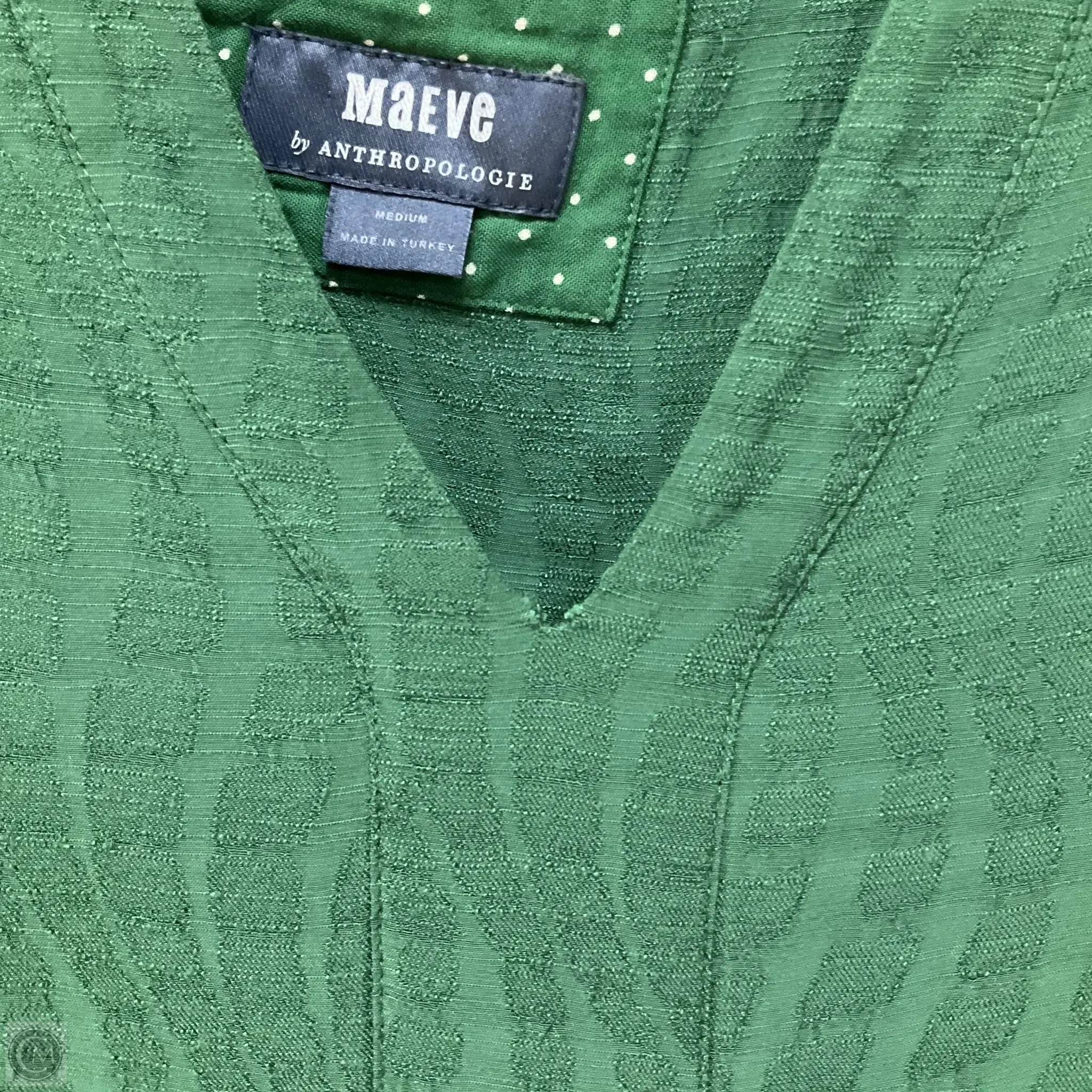 Dress Casual Short By Maeve In Green, Size: M