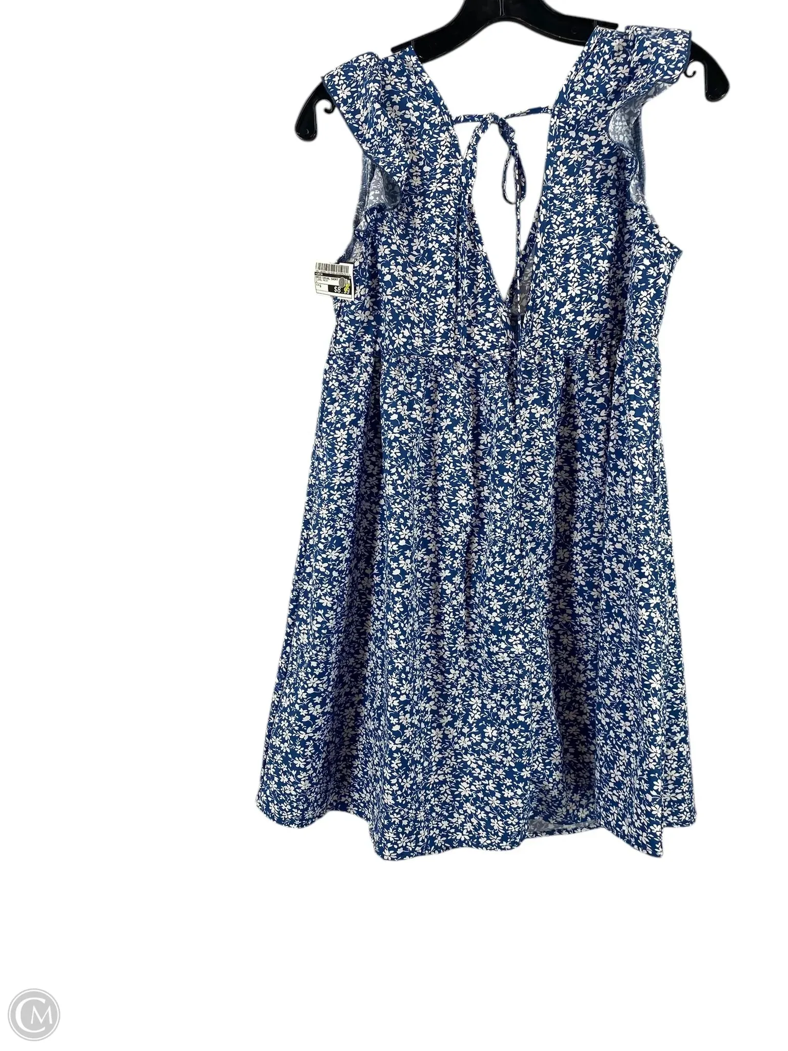 Dress Casual Short By Shein In Floral Print, Size: S