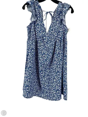 Dress Casual Short By Shein In Floral Print, Size: S