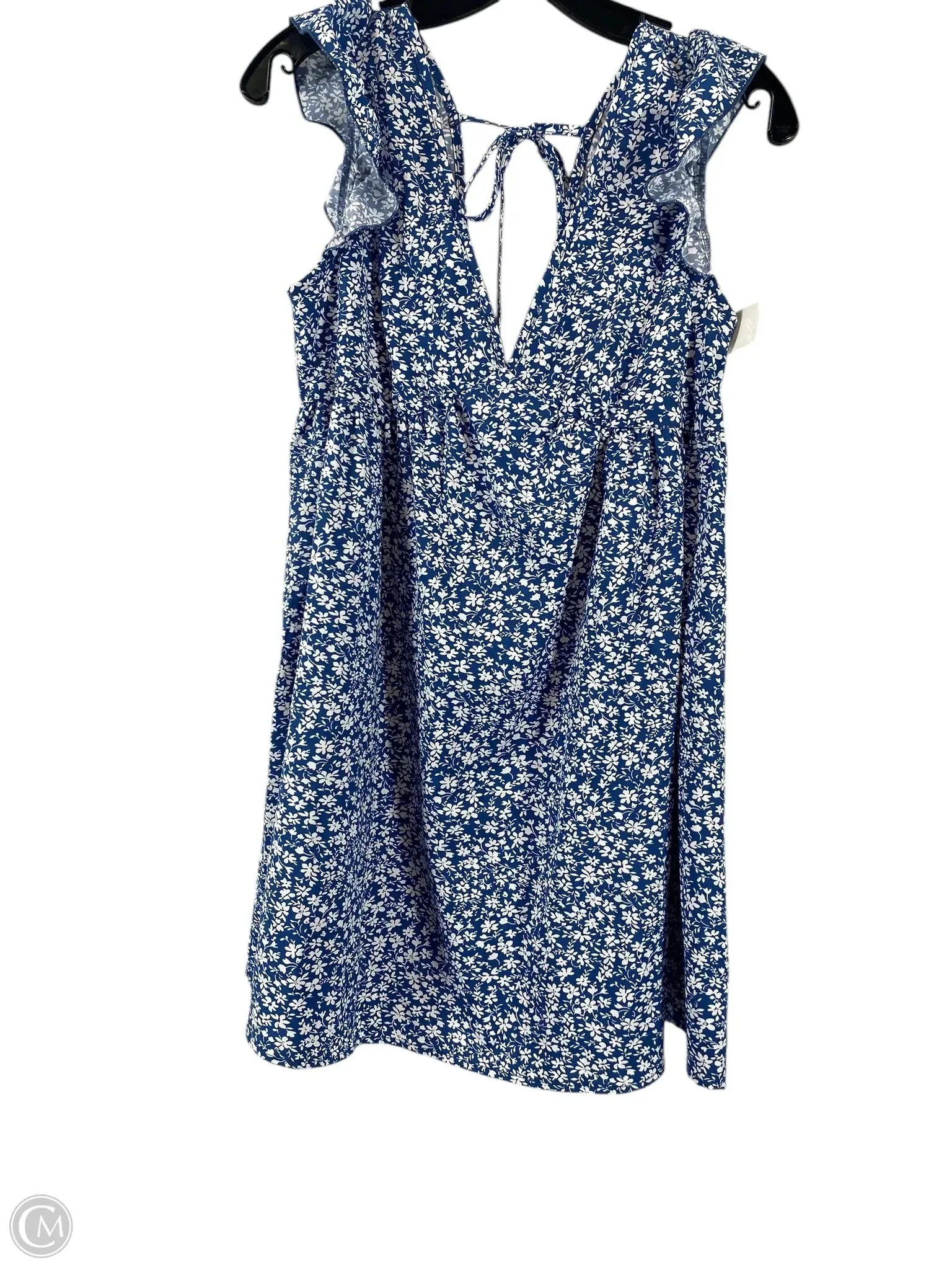 Dress Casual Short By Shein In Floral Print, Size: S