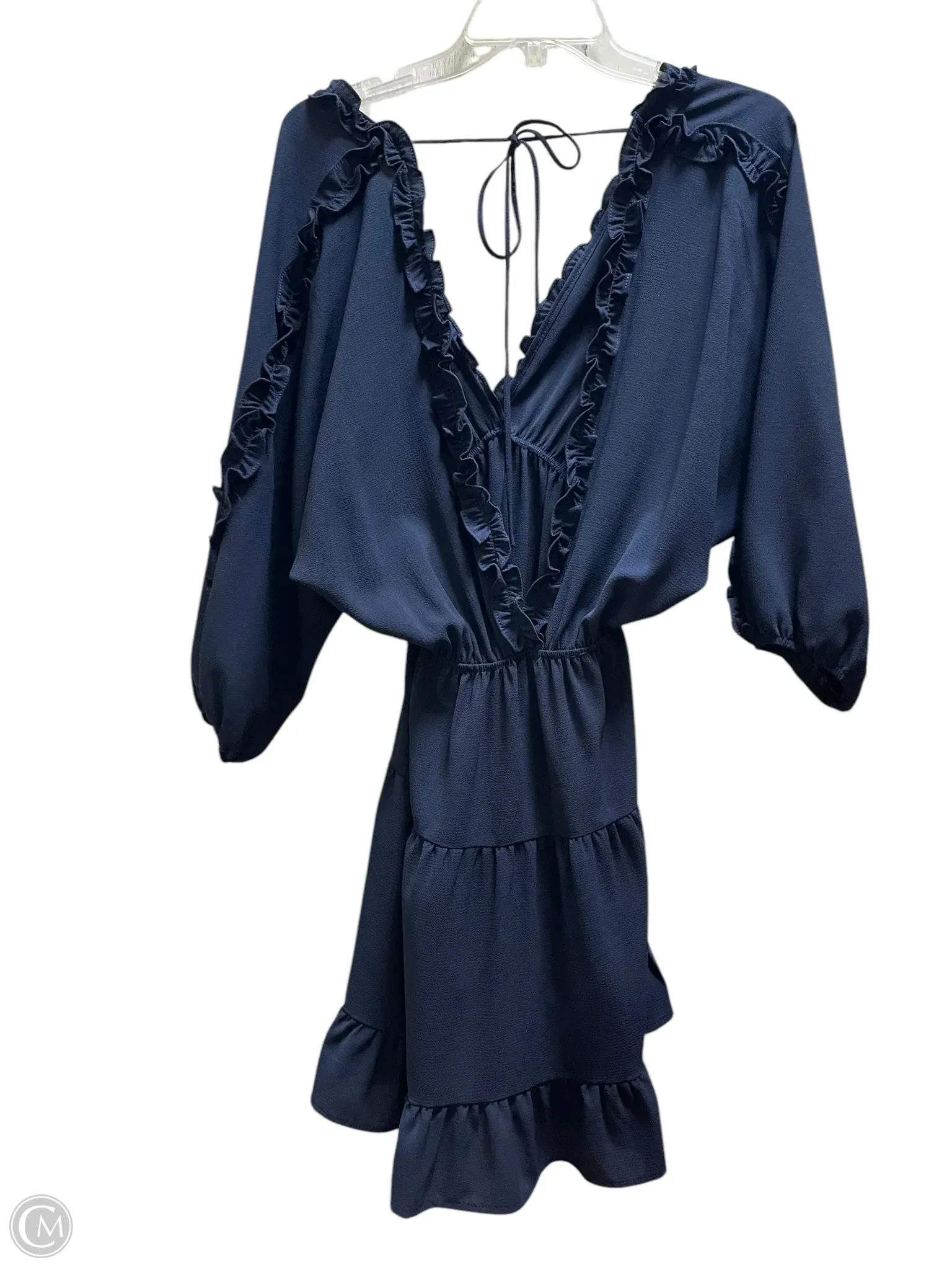 Dress Casual Short By Vici In Navy, Size: M