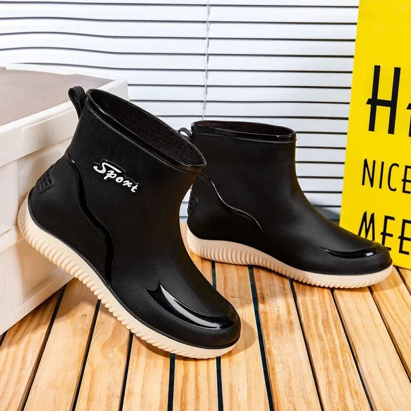 ElegantGuard Women's Waterproof Ankle Boots