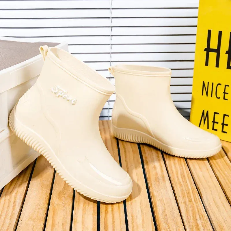 ElegantGuard Women's Waterproof Ankle Boots