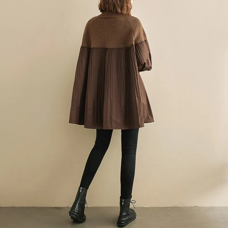 Eliana – Soft Knit Women’s Lantern Dress
