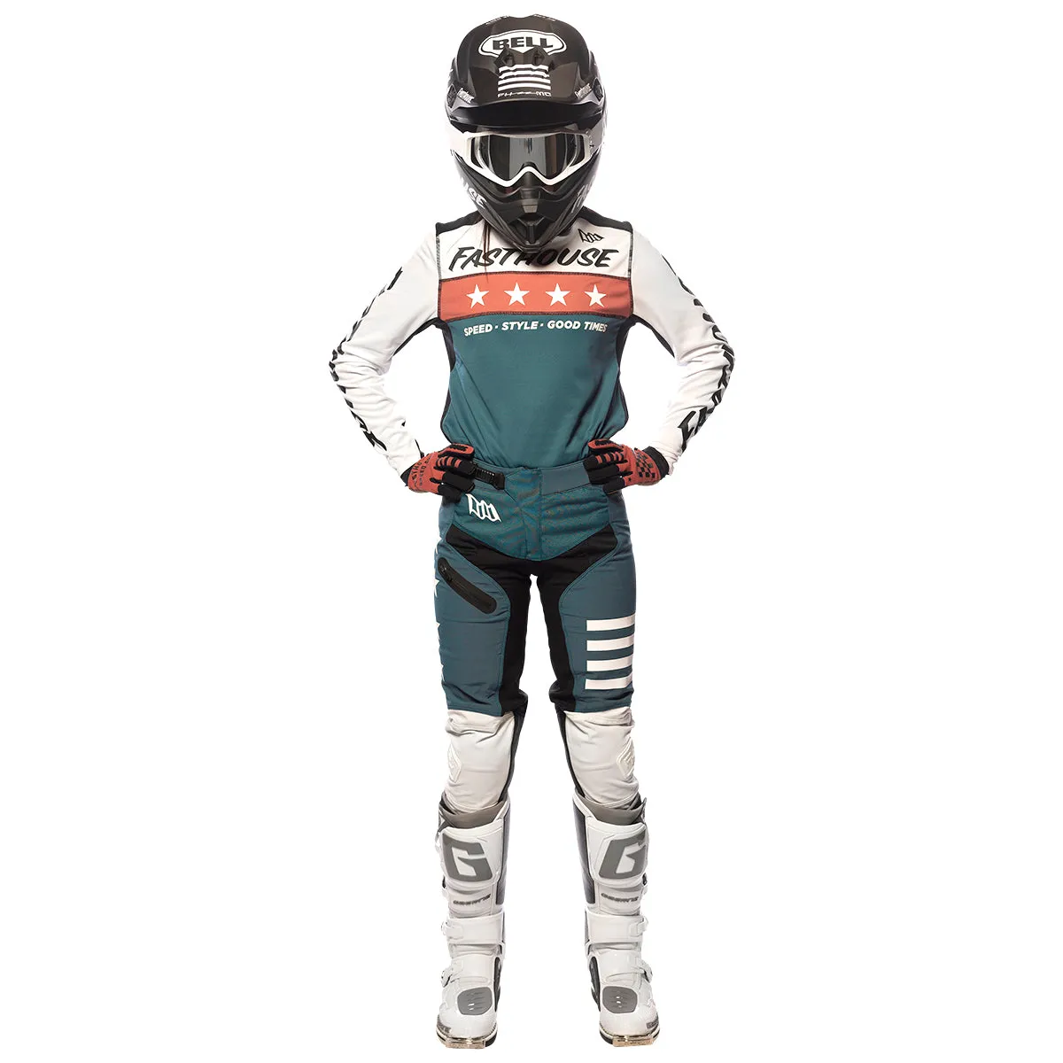 Elrod Astre Women's Jersey - White/Slate