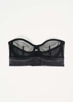 Else Bare Underwire Strapless Bra in Black