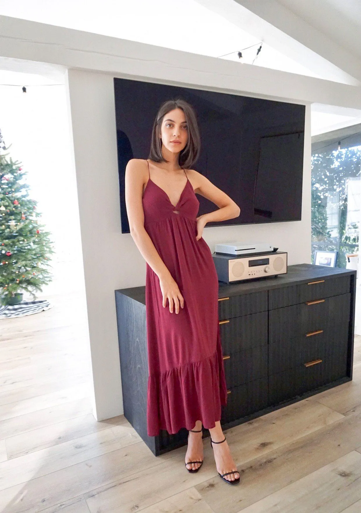 Enchanted Cutout Maxi Dress