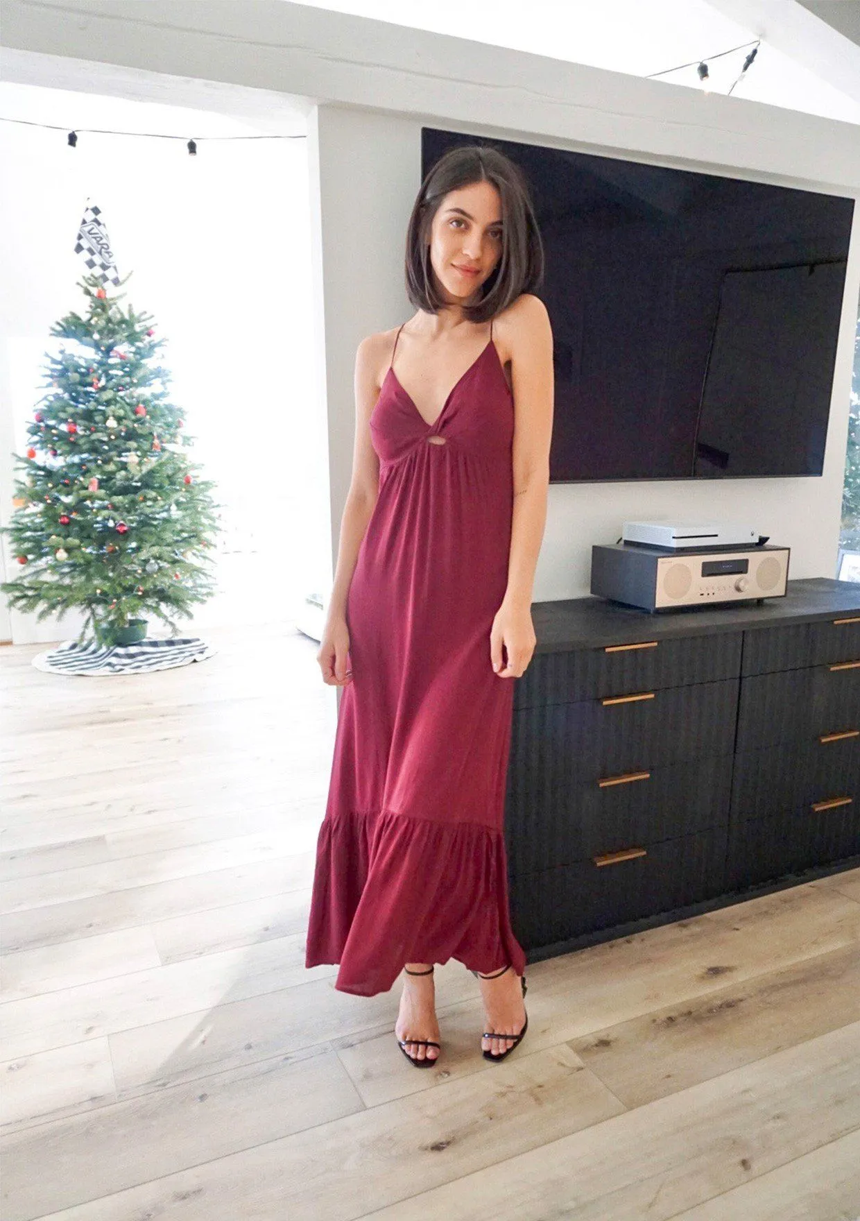 Enchanted Cutout Maxi Dress