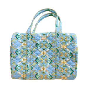 English Garden Blue Travel Duffle Bag: One Size