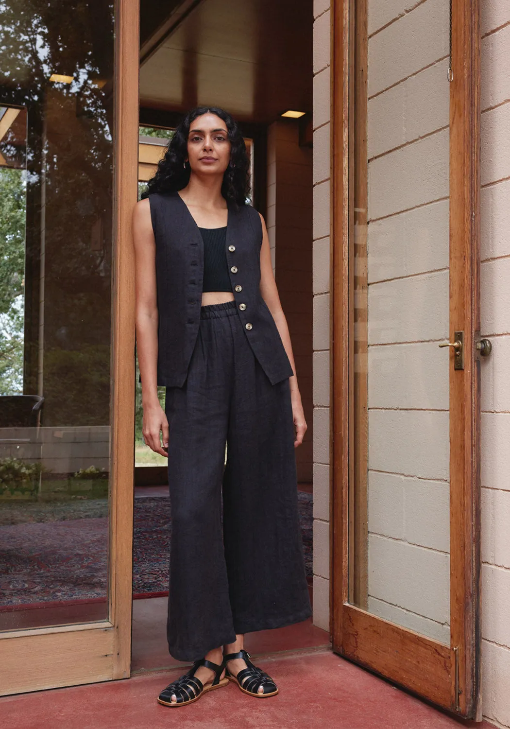 Everyday Trouser- Black