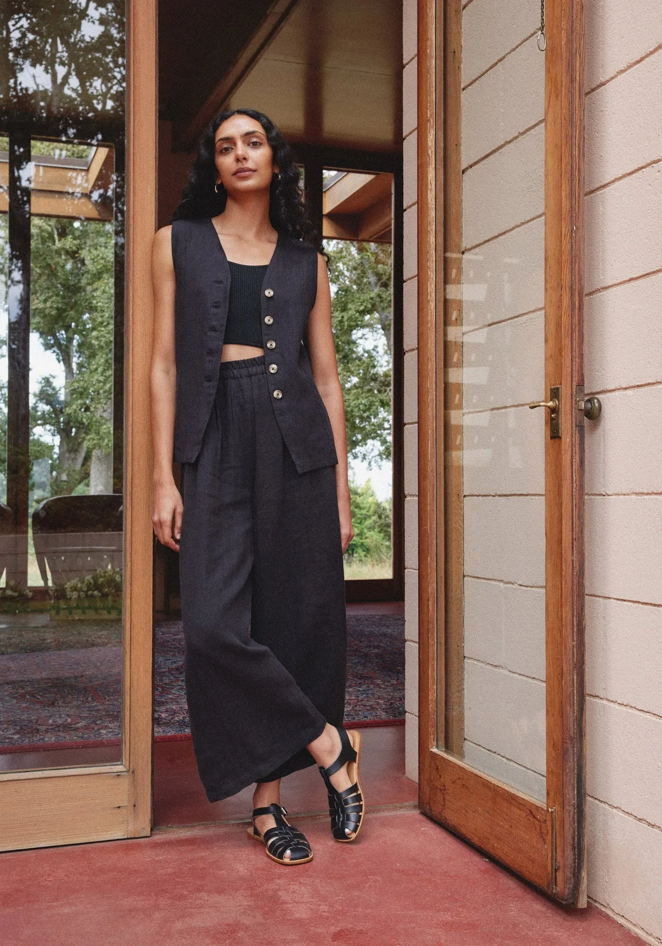 Everyday Trouser- Black