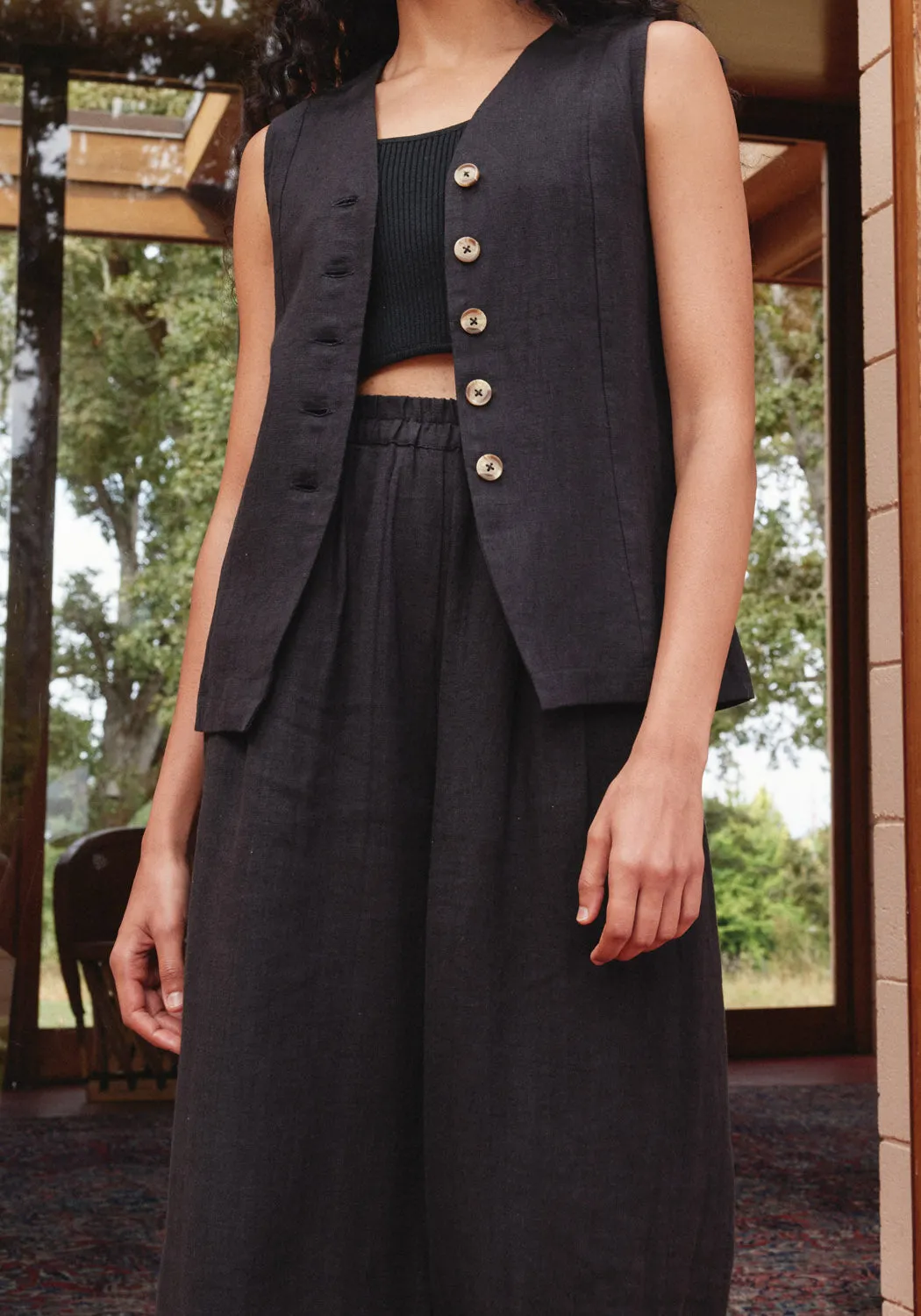 Everyday Trouser- Black
