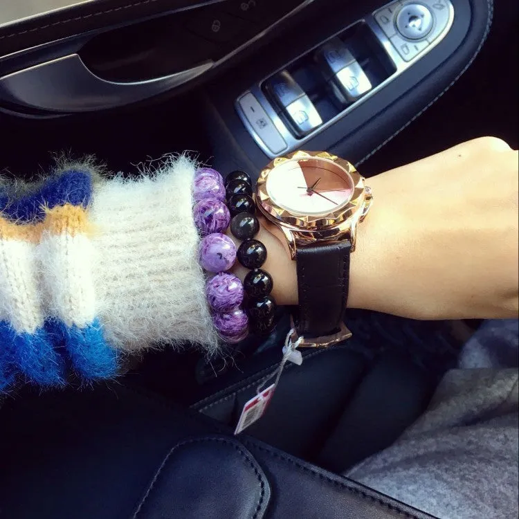 Eye Shadow Pattern Women's Watch