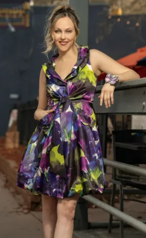 F23150 - Printed Bubble Dress