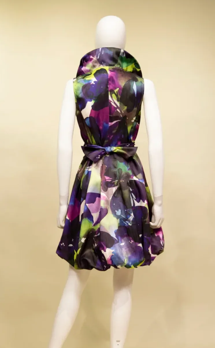 F23150 - Printed Bubble Dress