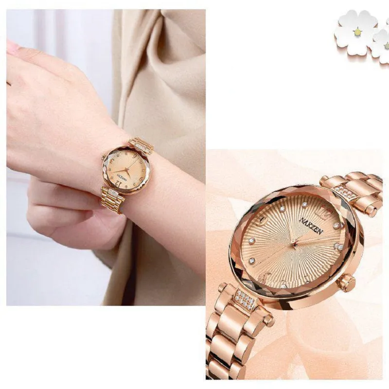 Fashion Rhinestone Scale Women's Wristwatch