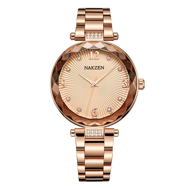 Fashion Rhinestone Scale Women's Wristwatch