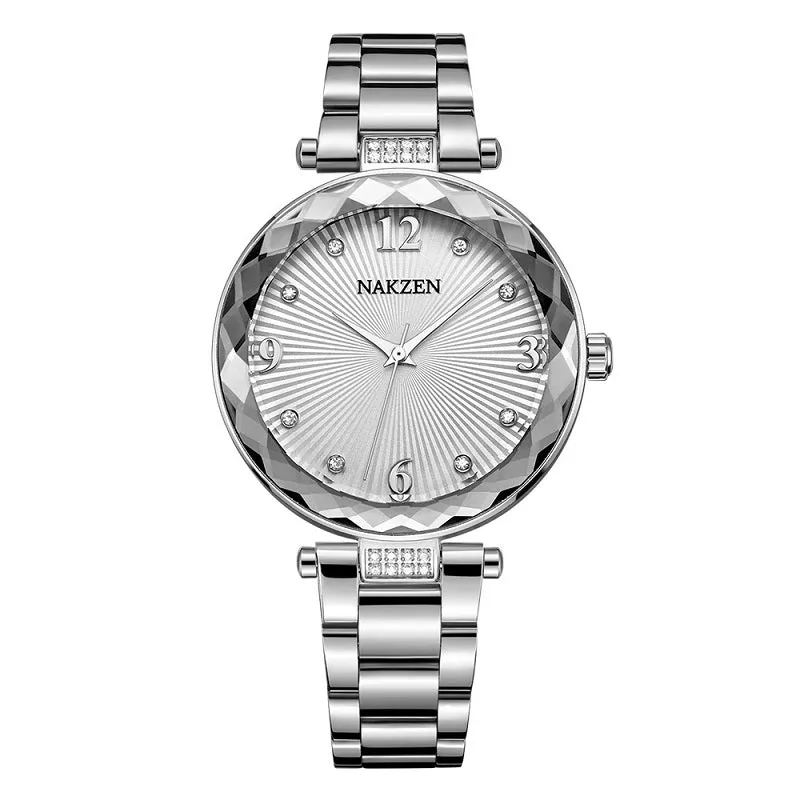 Fashion Rhinestone Scale Women's Wristwatch