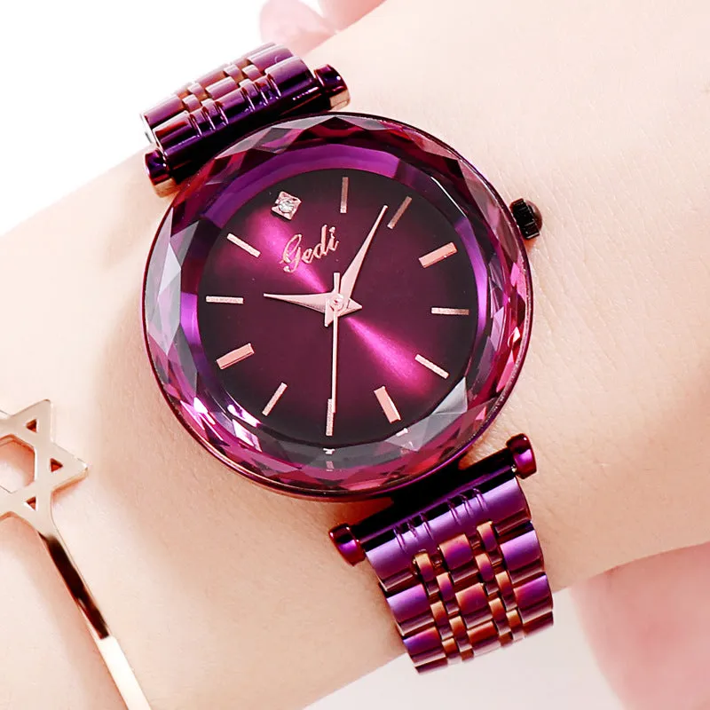 Fashion Stainless Steel Strap Women's Watch