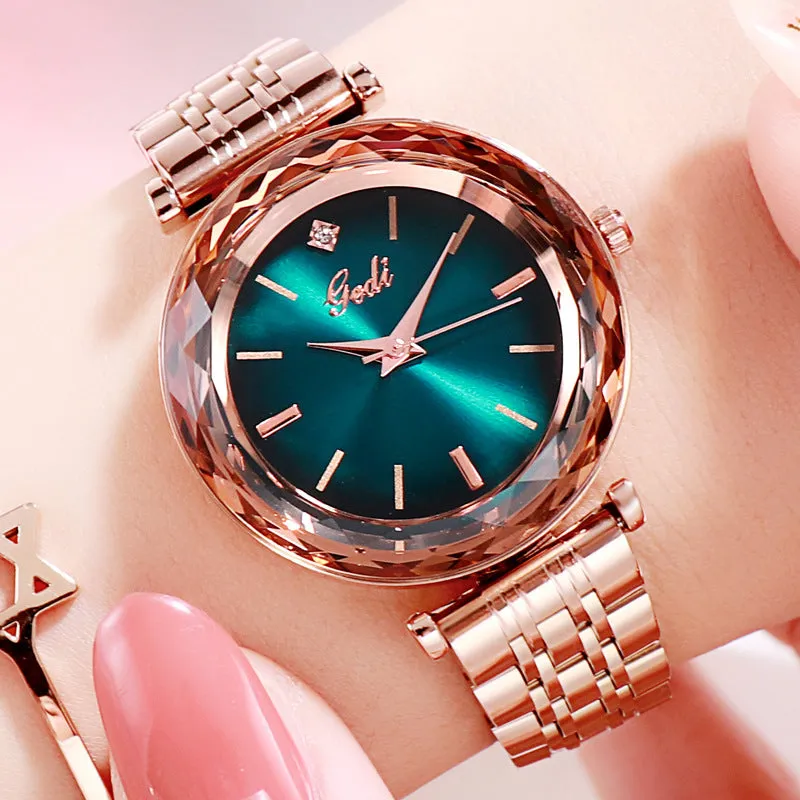 Fashion Stainless Steel Strap Women's Watch