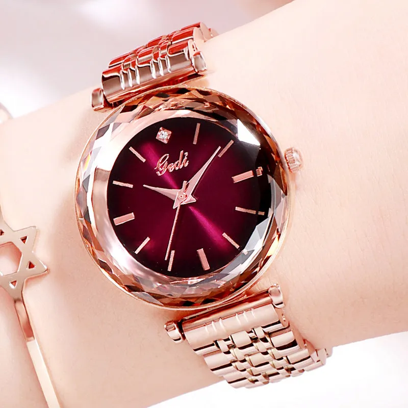 Fashion Stainless Steel Strap Women's Watch