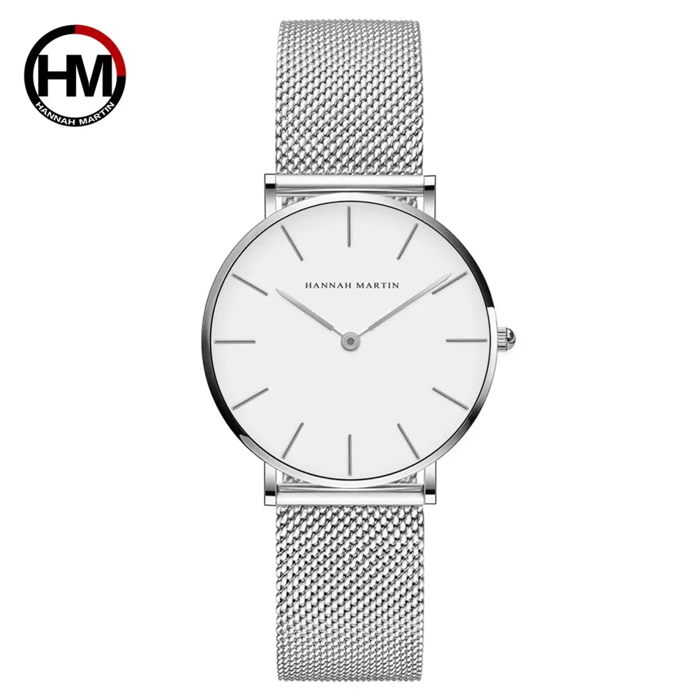 Fashionable Silver Women's Quartz Watch