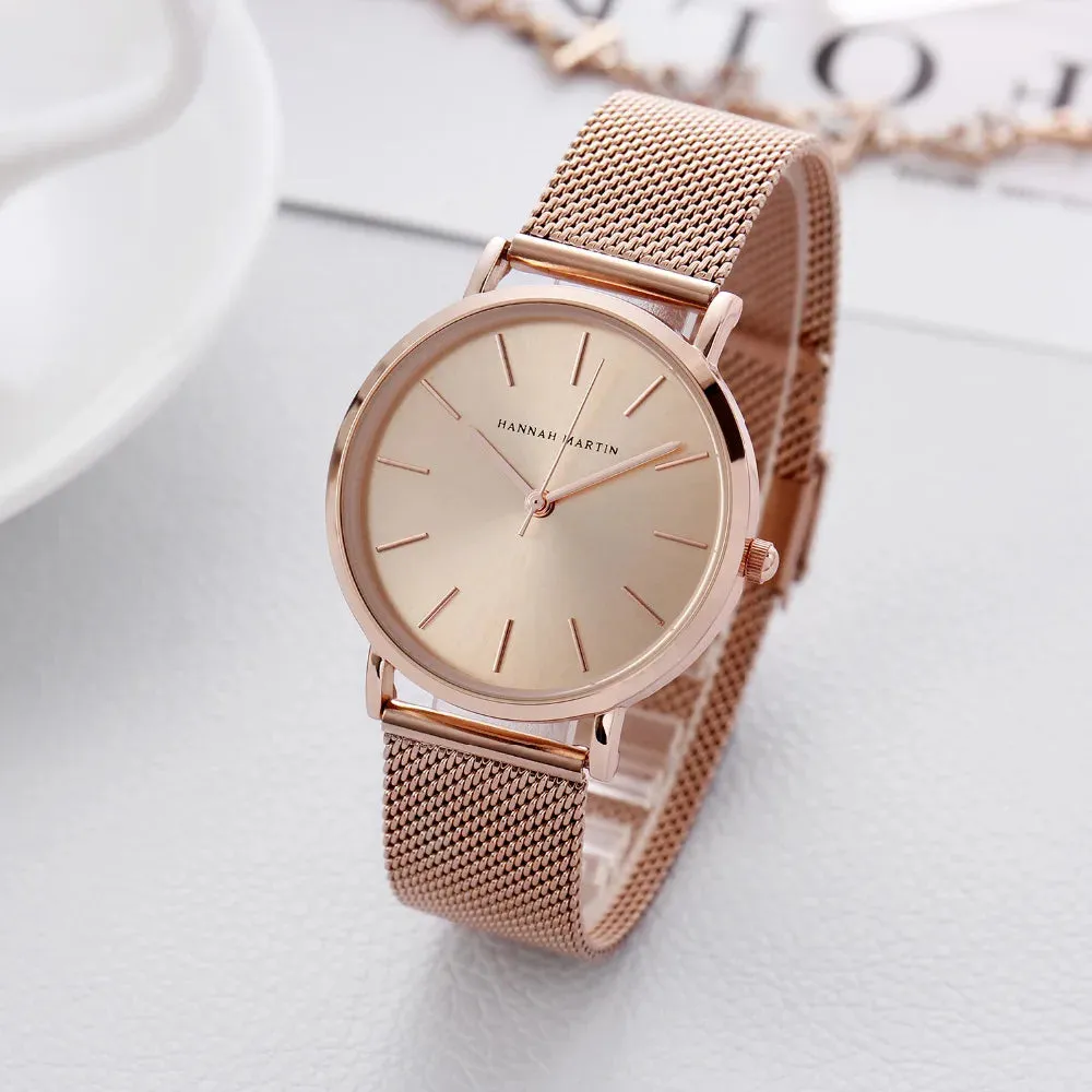 Fashionable Silver Women's Quartz Watch