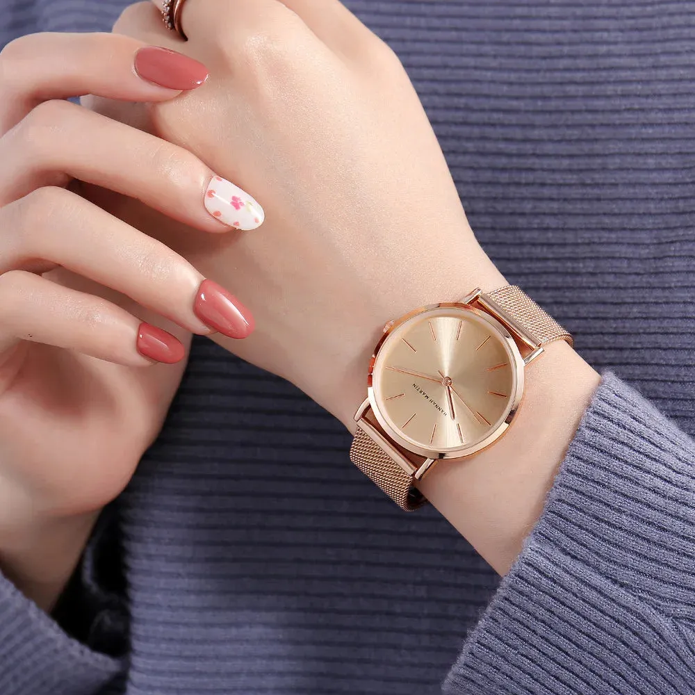 Fashionable Silver Women's Quartz Watch