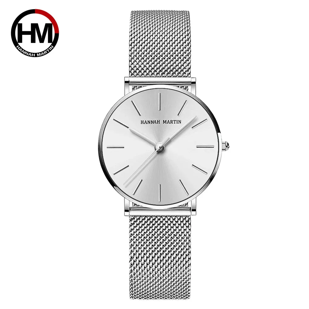 Fashionable Silver Women's Quartz Watch