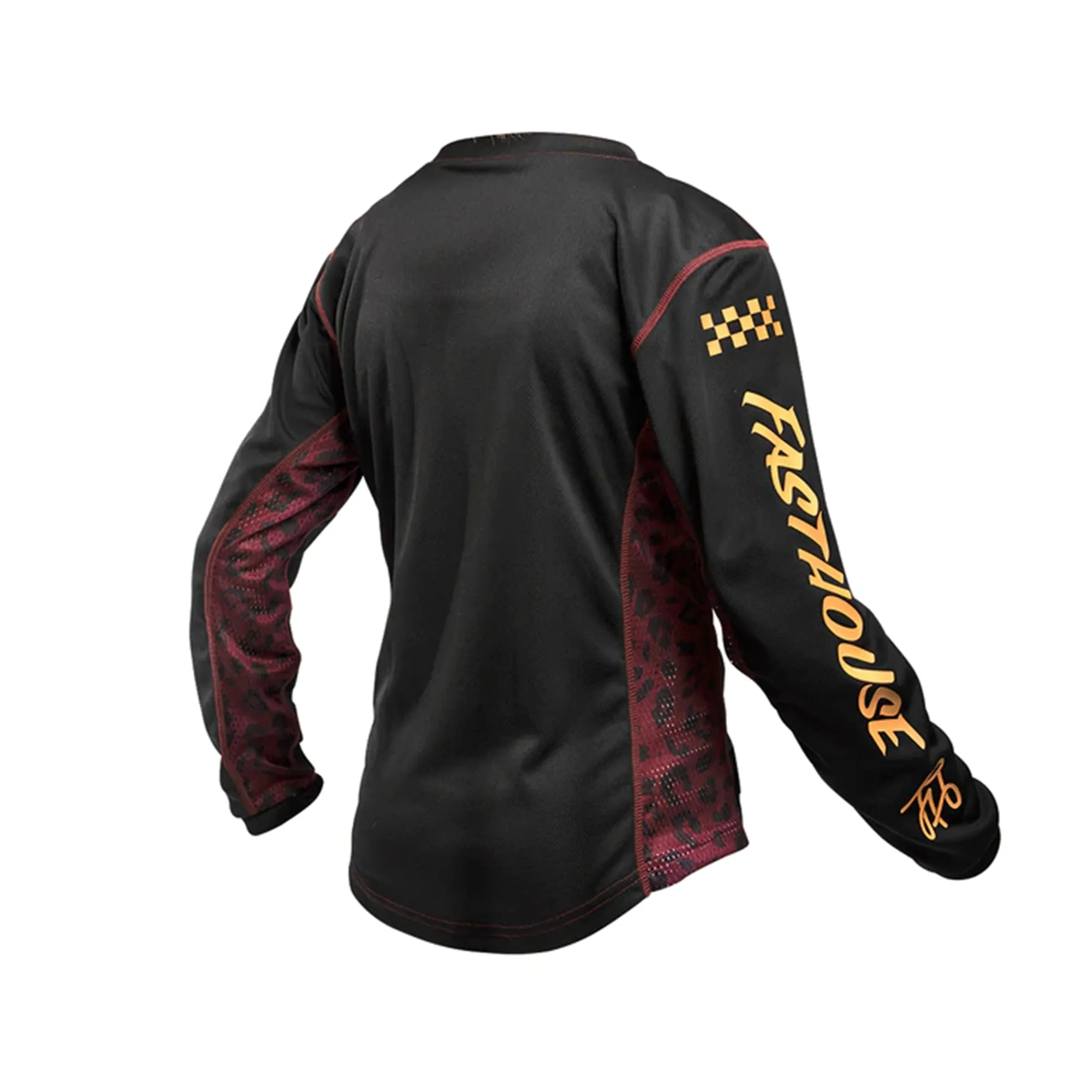 Fasthouse Girl's Grindhouse Golden Script Long Sleeve Jersey