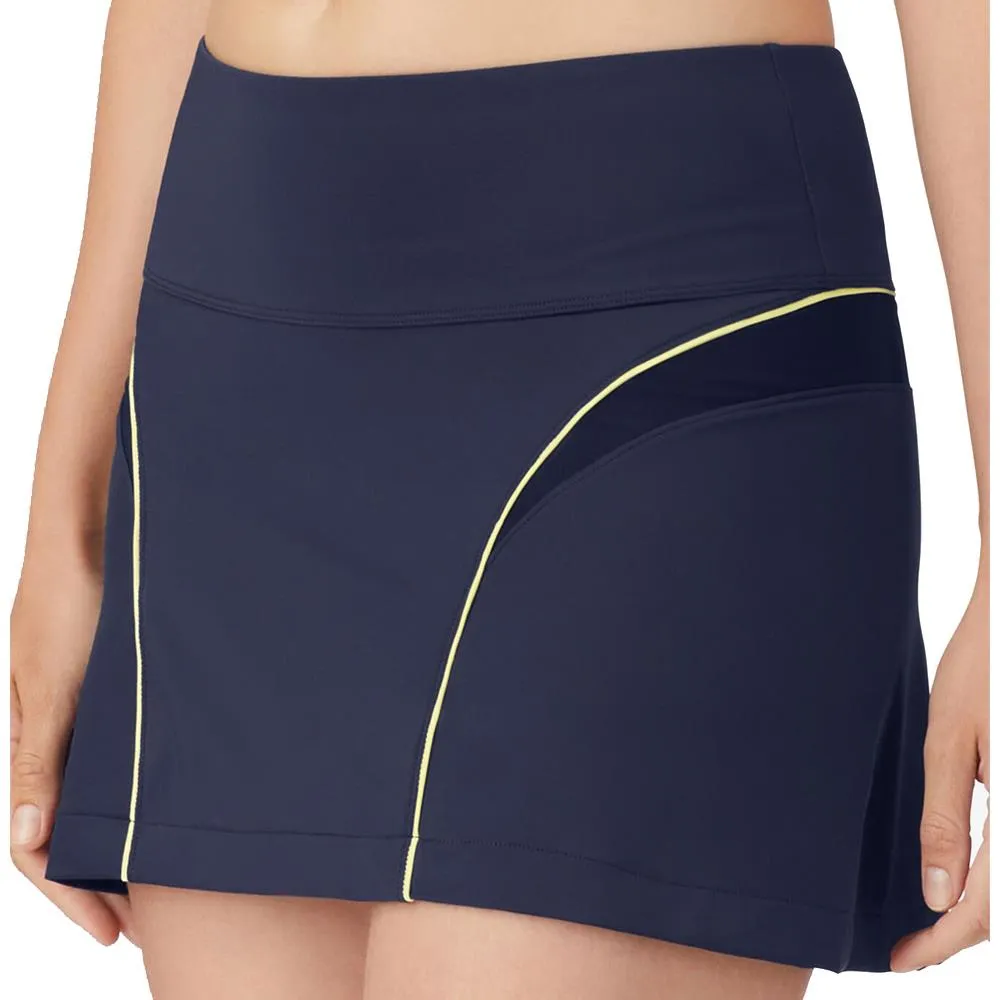 Fila Women's Alley Flirty Skort - White/Fila Navy