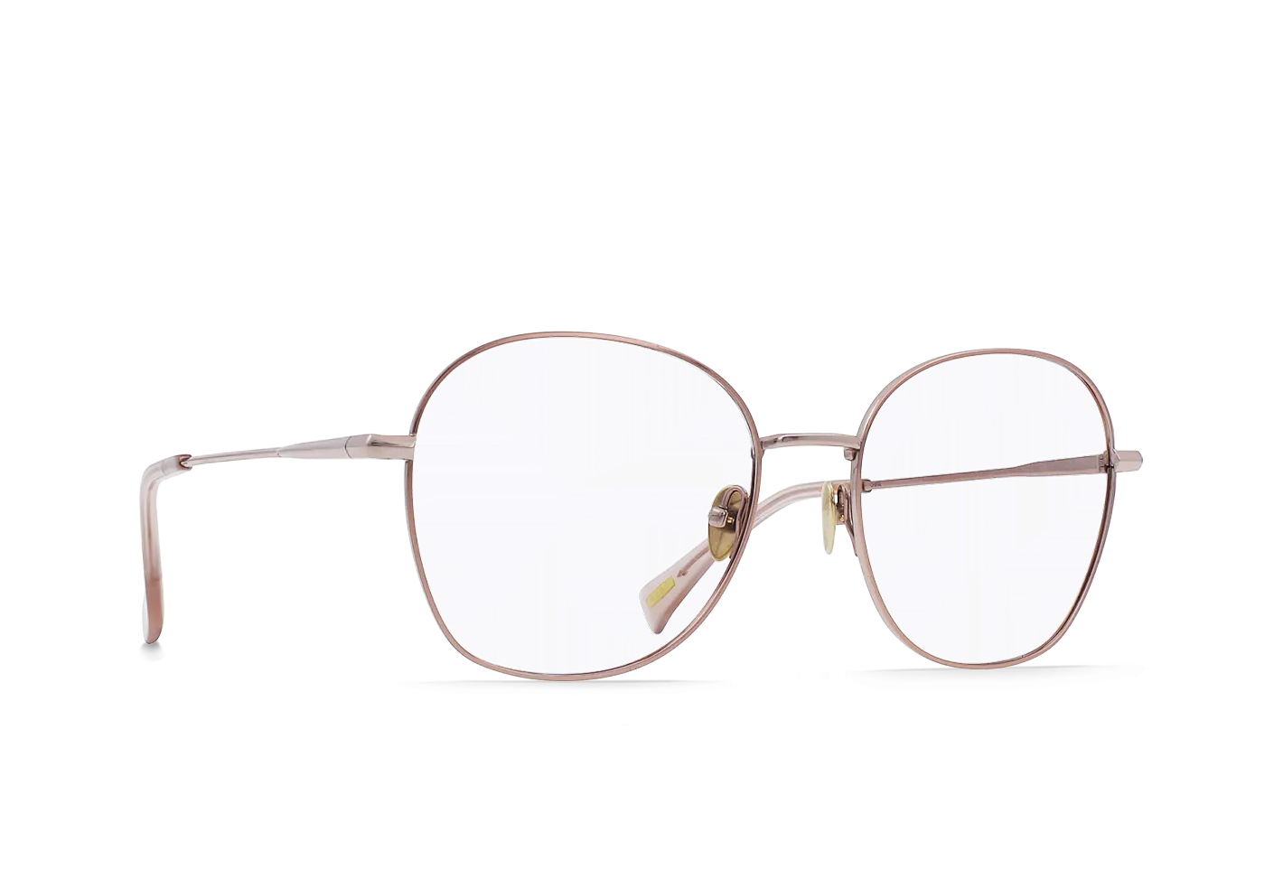 FINNY-Shiny Nude Sunrise Gold   Rose / Clear