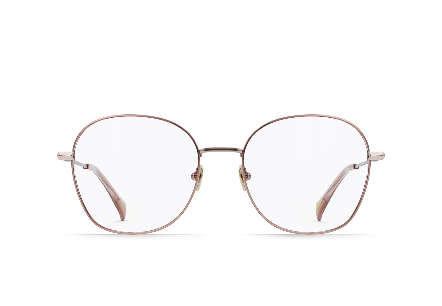 FINNY-Shiny Nude Sunrise Gold   Rose / Clear