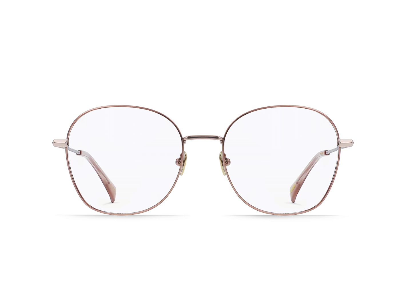 FINNY-Shiny Nude Sunrise Gold   Rose / Clear