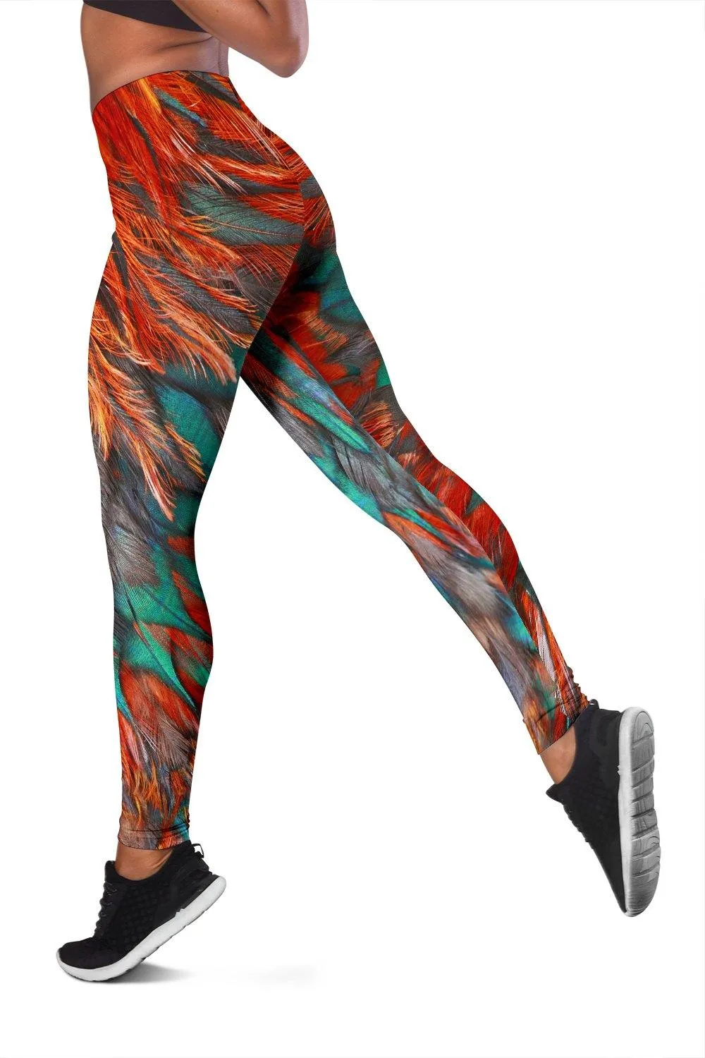 Flame Feathers Women's Leggings