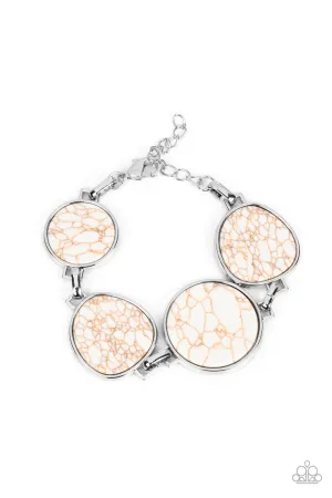 Flat Out Frontier - White Bracelet