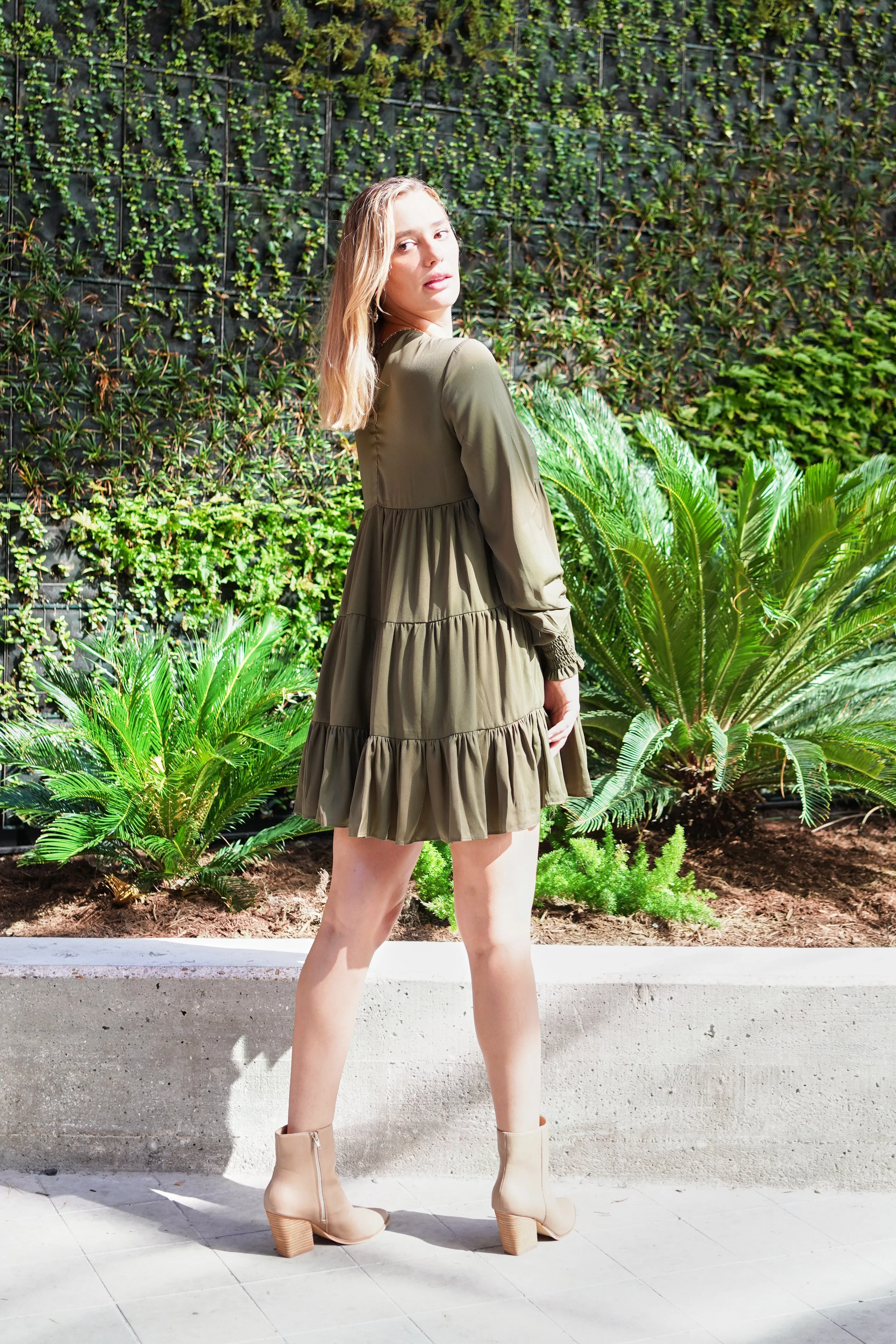 Flirty Frock Long Sleeve Dress