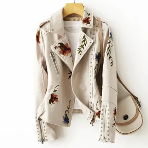 Floral Belle™ | Women's Retro Floral Print Jacket | Vintage Style, Lightweight Fabric & Comfortable Fit
