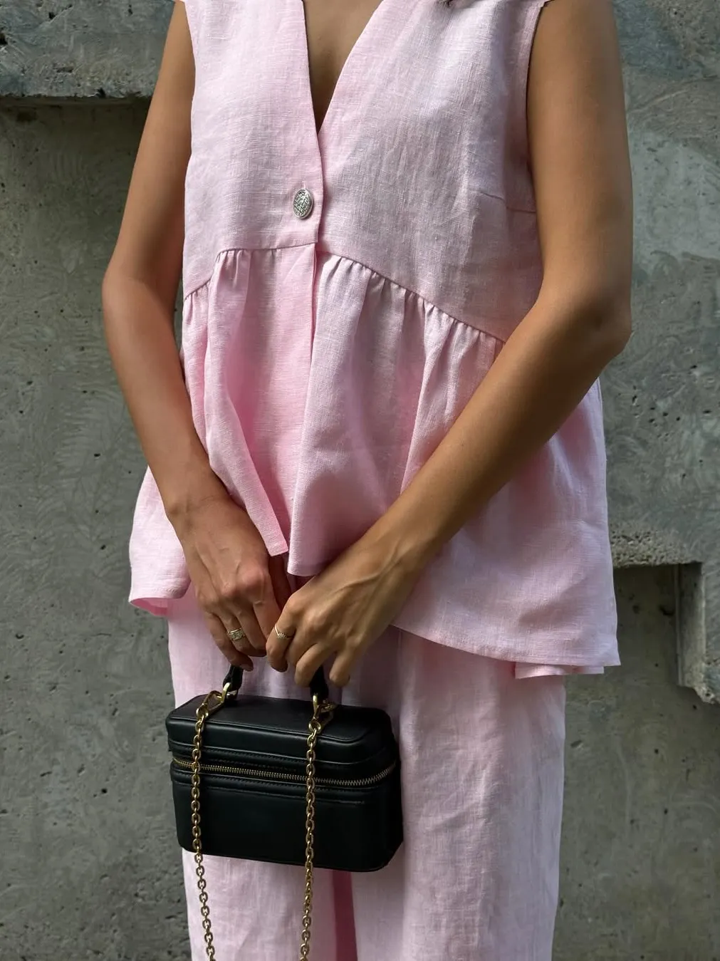 Florance | Cotton Linen Two Piece Set