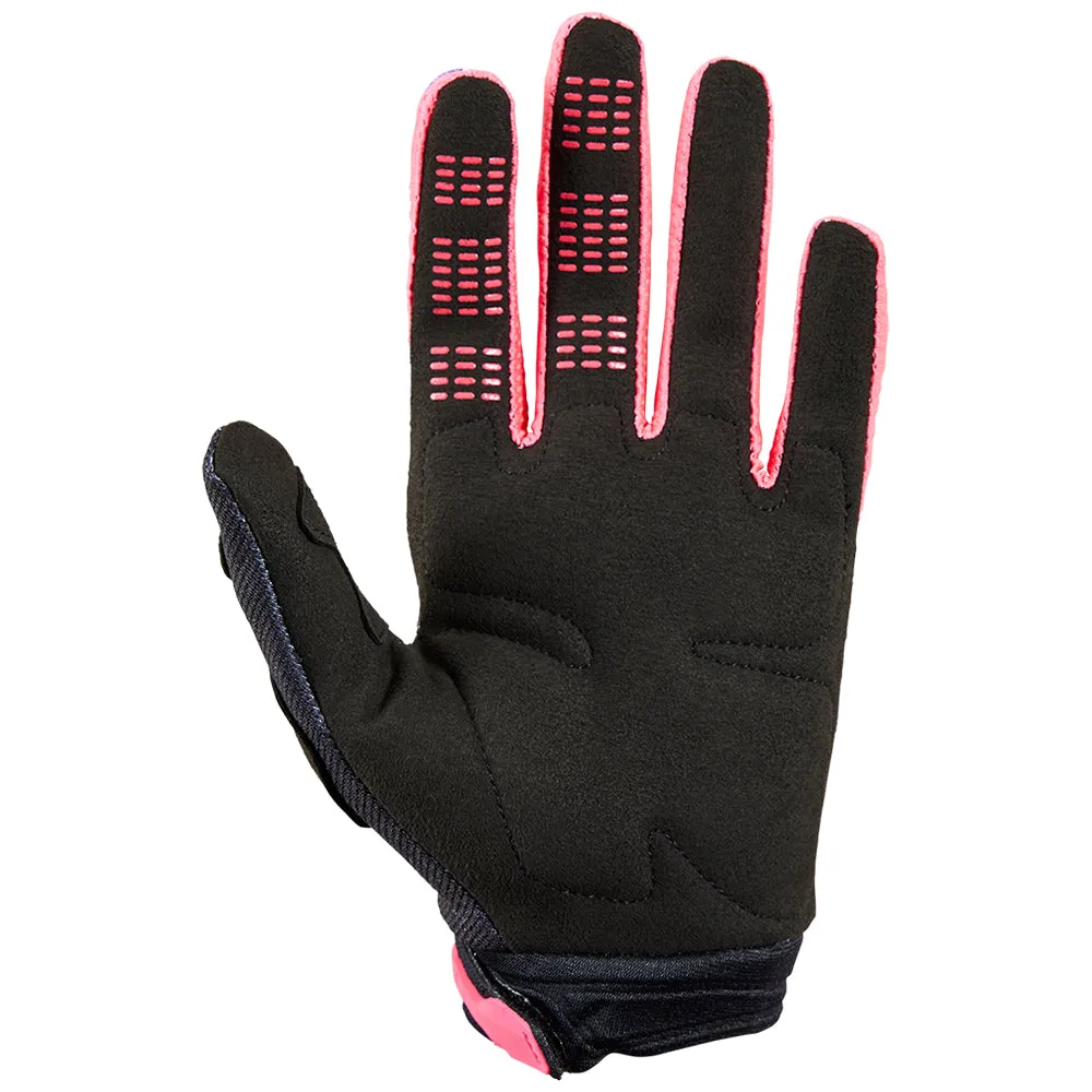 FOX WOMENS 180 TOXSYK GLOVES [BLACK/PINK] XL