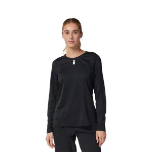Fox Womens Defend Ls Jersey - Black