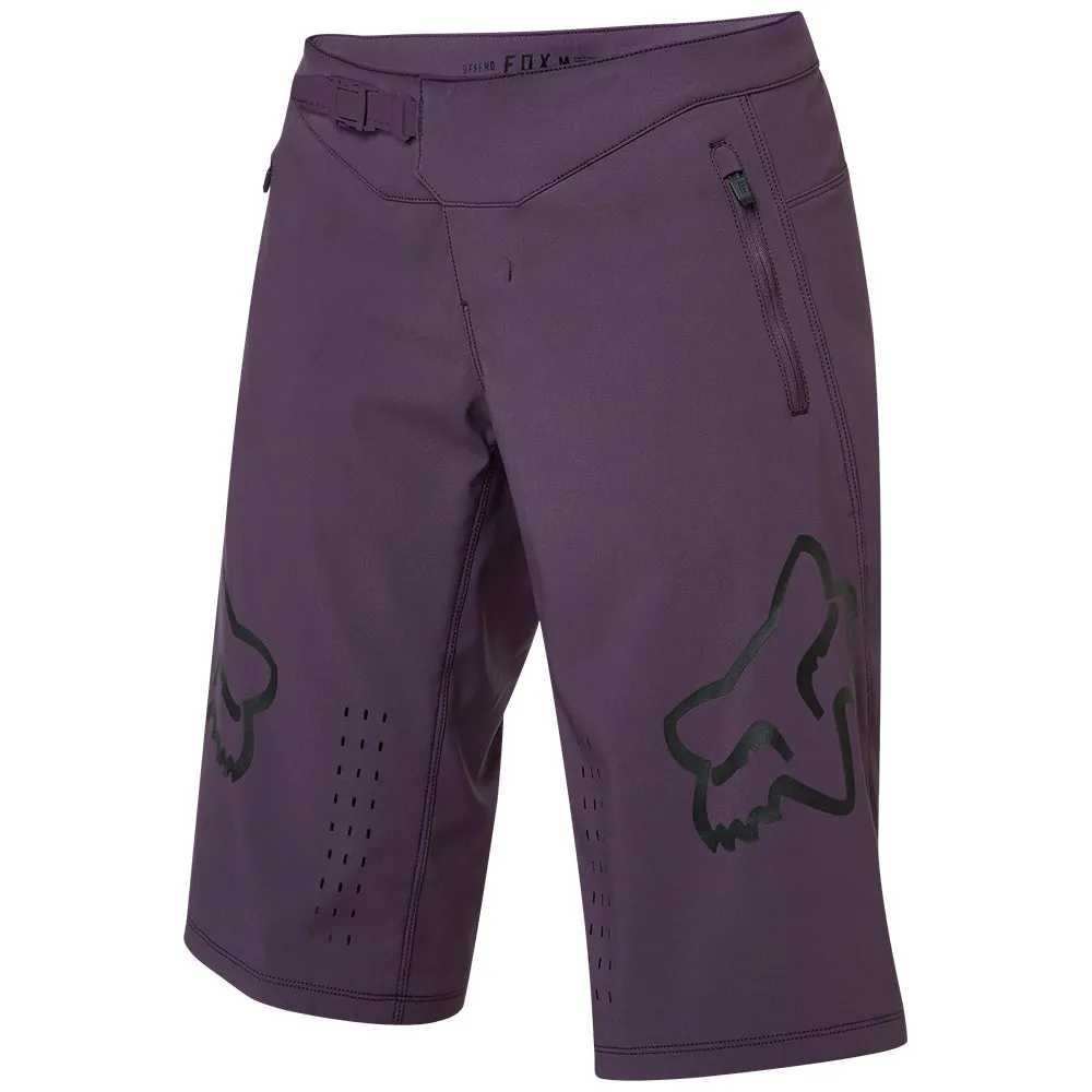 Fox Womens Defend Shorts - Dark Purple