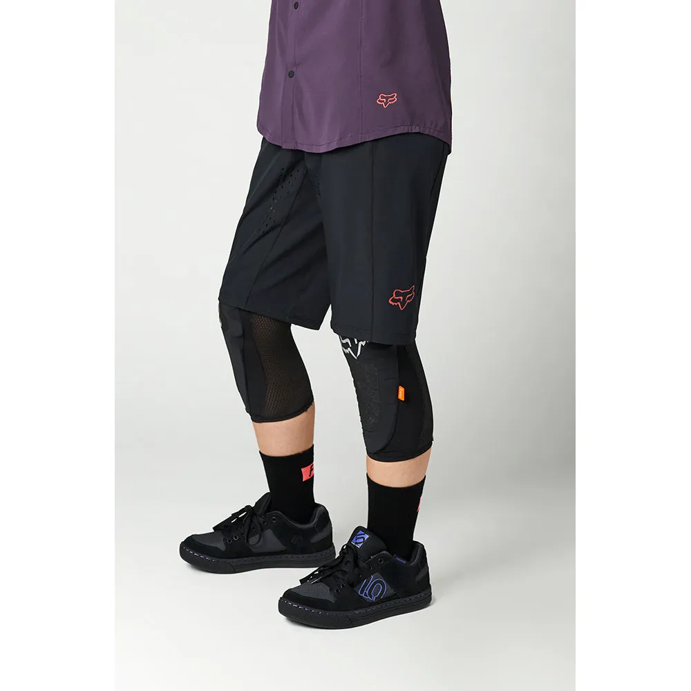 Fox Womens Flexair Lite Shorts No Liner - Black