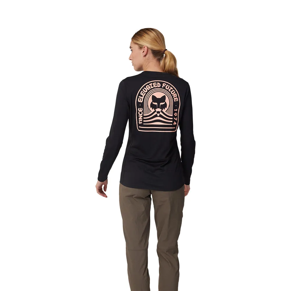 Fox Womens Ranger Dr Ls Jersey - Black