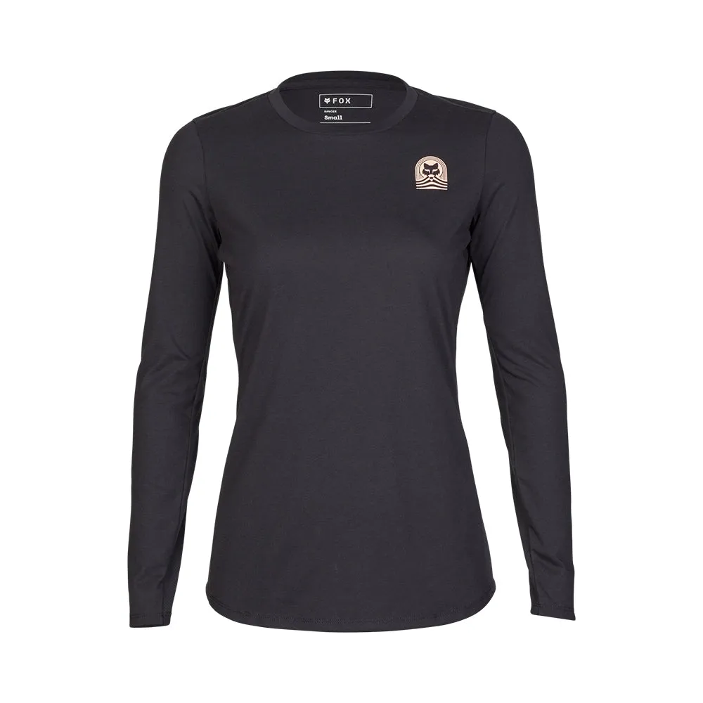 Fox Womens Ranger Dr Ls Jersey - Black
